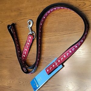 NWT RC Pets dog leash with collar (6' long x 1" wide)